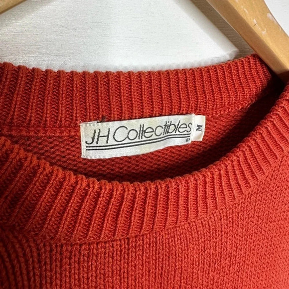 Vintage JH Collectibles Giraffe Serengeti Pullover Knit Sweater - Size Medium - Picture 7 of 7